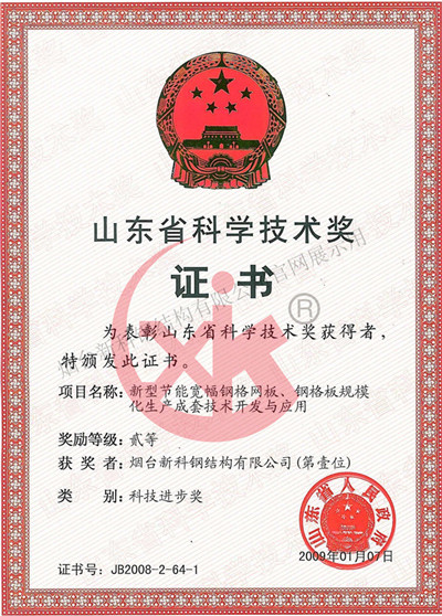 科技進(jìn)步二等獎